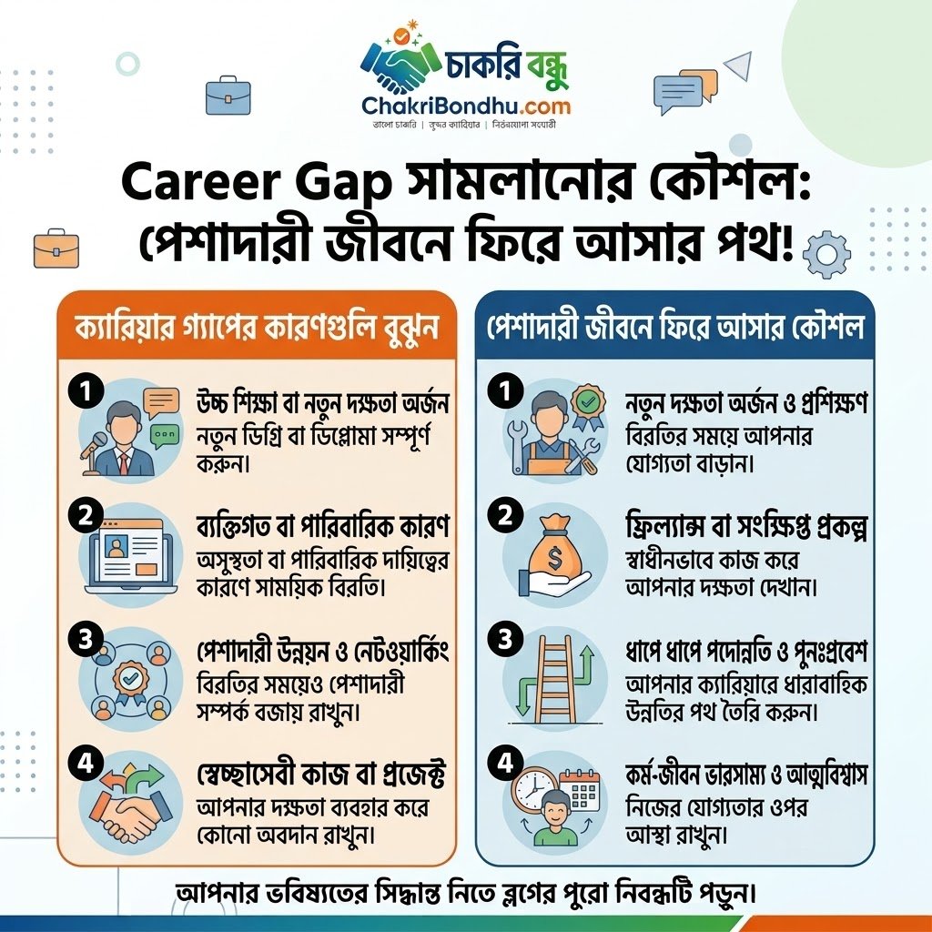 Strategies to Handle a Career Gap