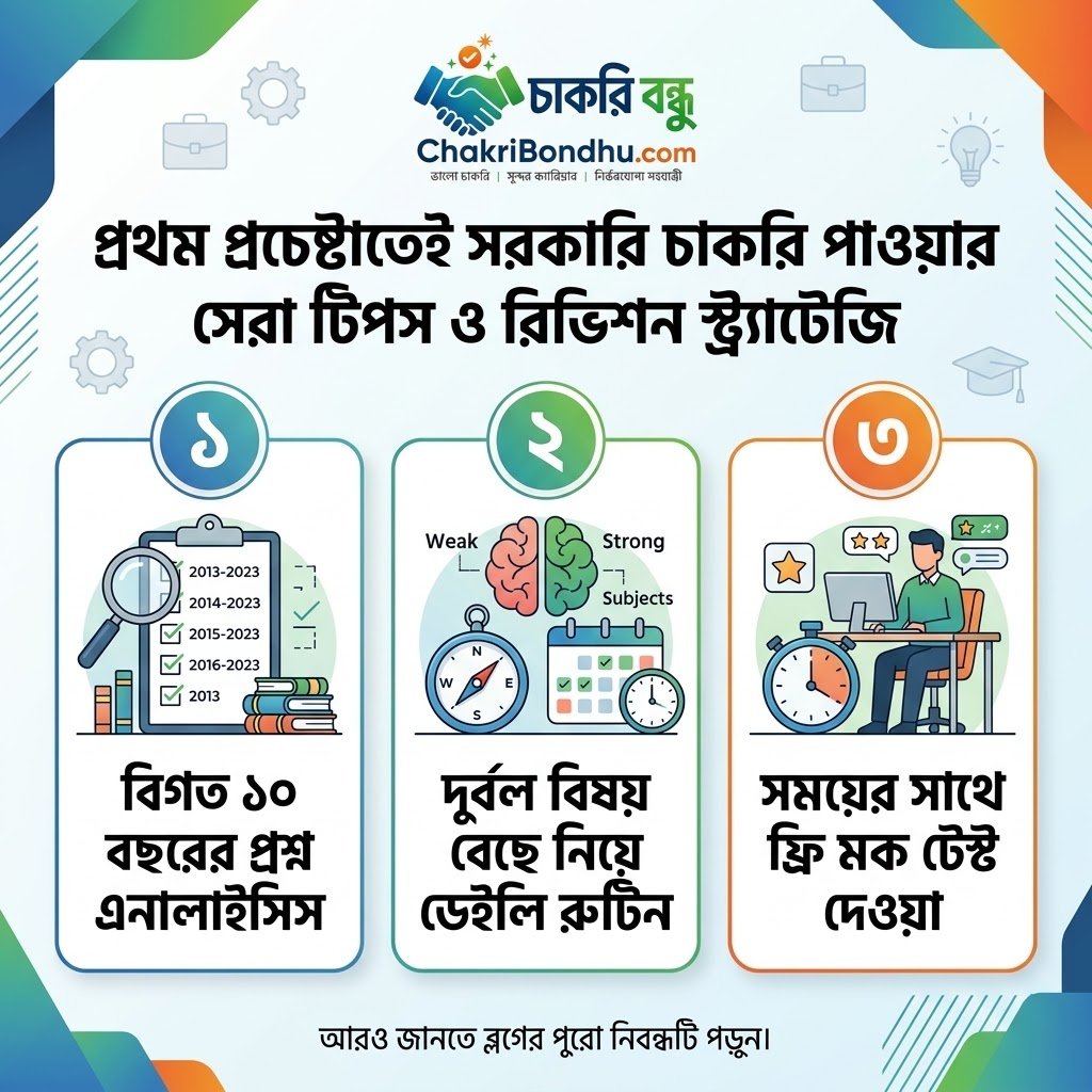 Best Tips and Revision Strategies to Secure a Government Job on the First Attempt