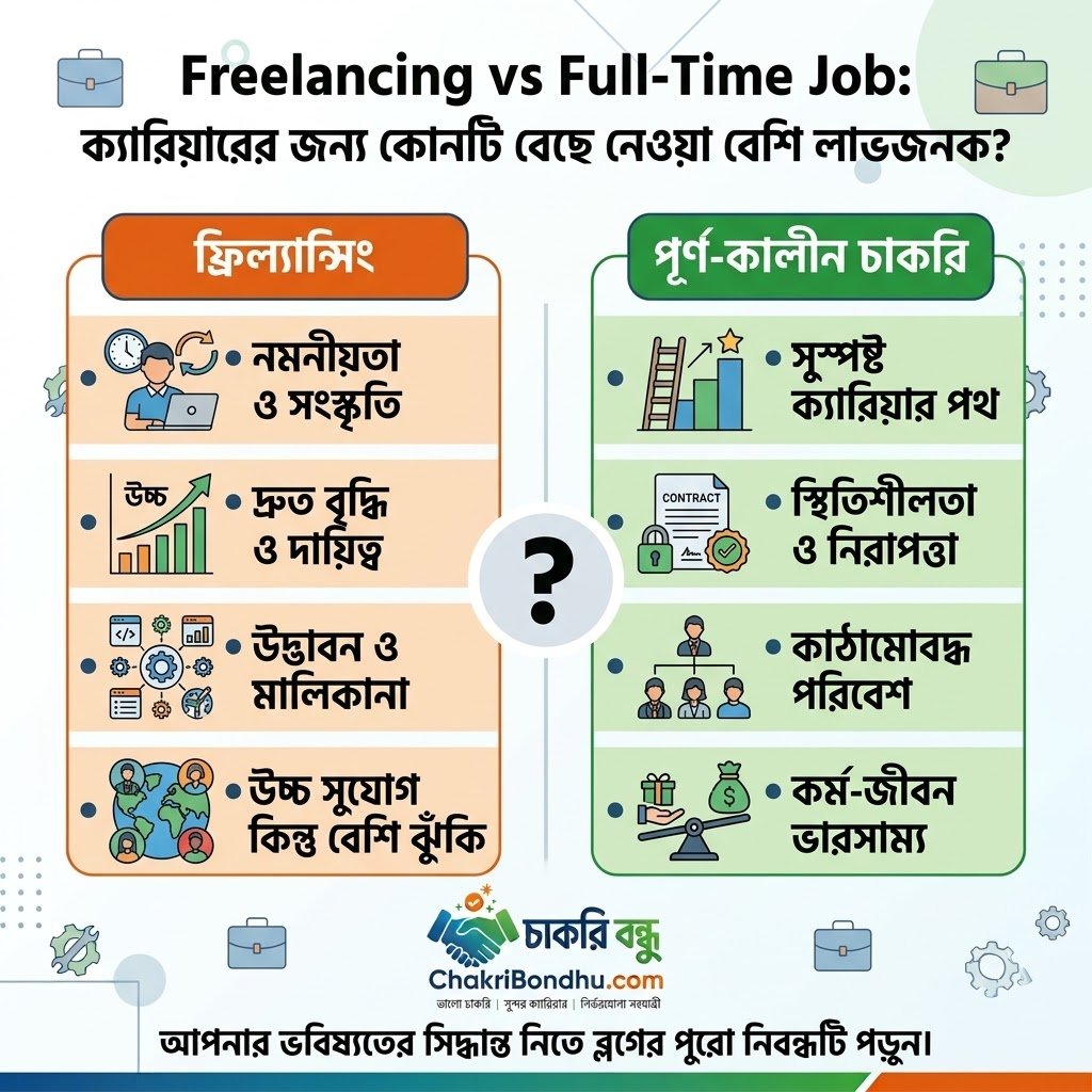 Freelancing vs Full-Time Job